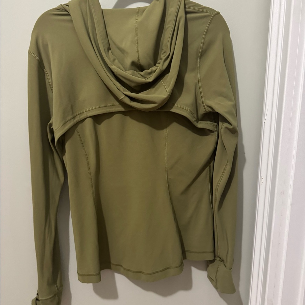 Lululemon Athletica Hooded Define Jacket in Bronze Green - Picture 2 of 3